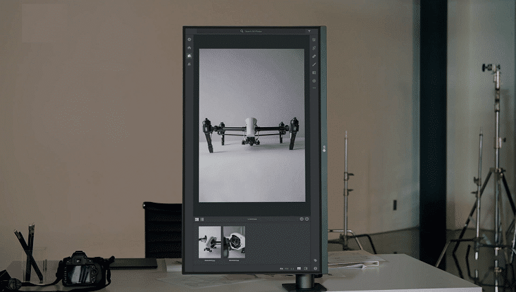 LG ultrafine Monitor Vertical mode